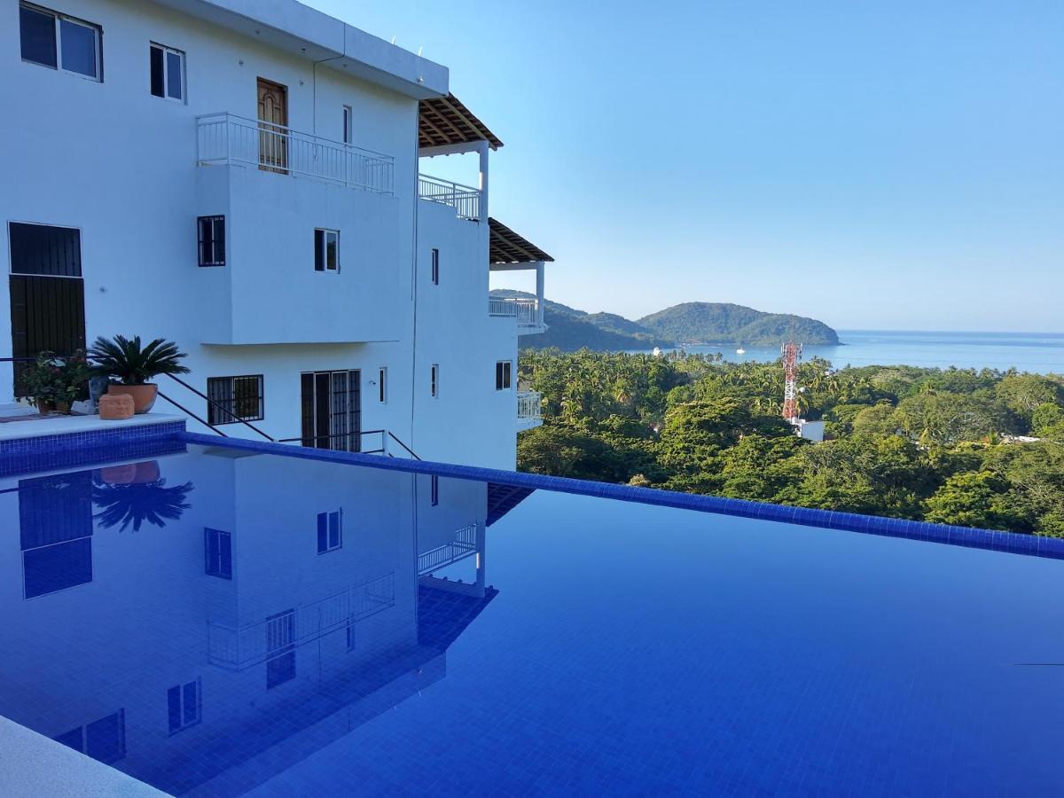Sunset House Zihuatanejo Aparthotel Exterior photo